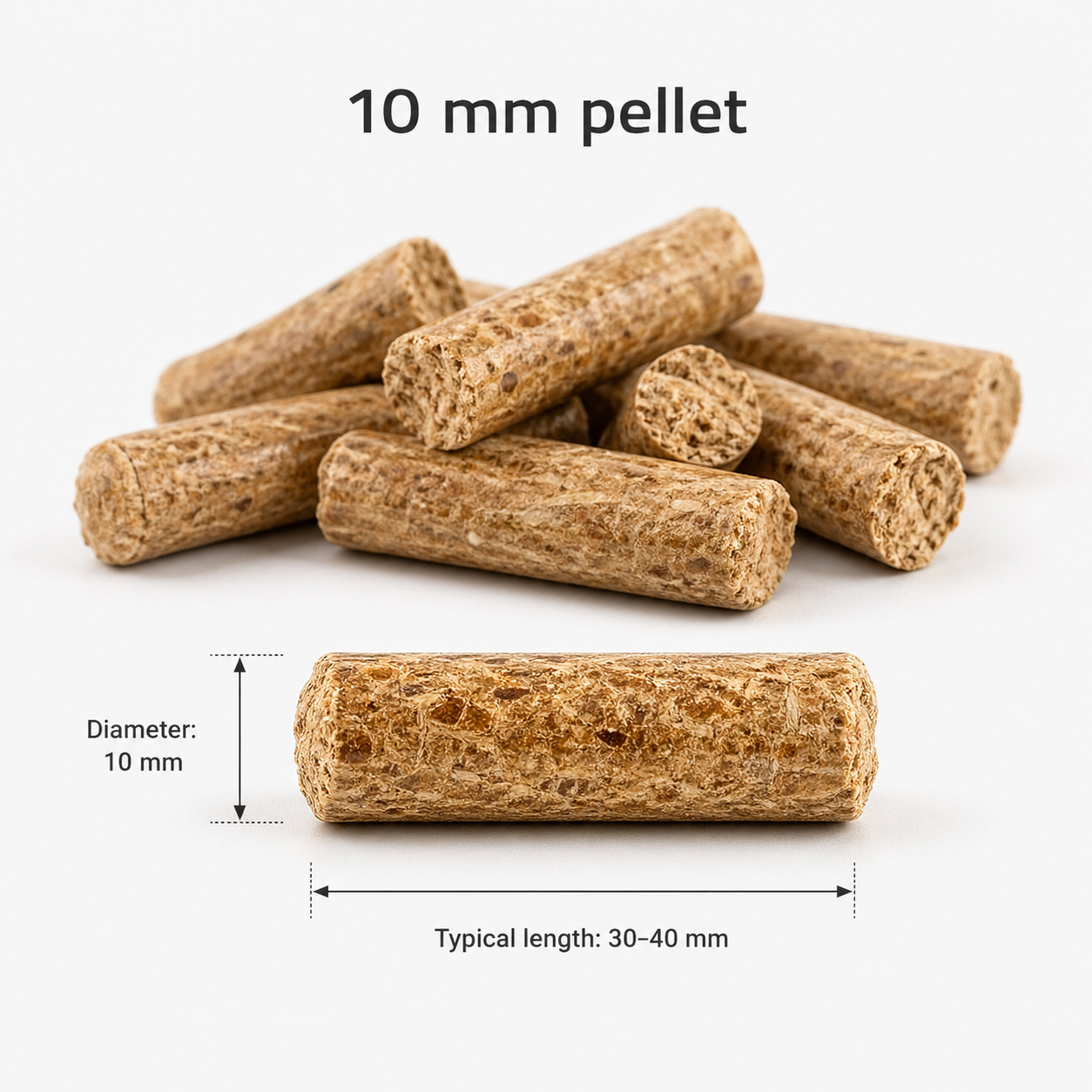 Biomass Pellets 10 mm